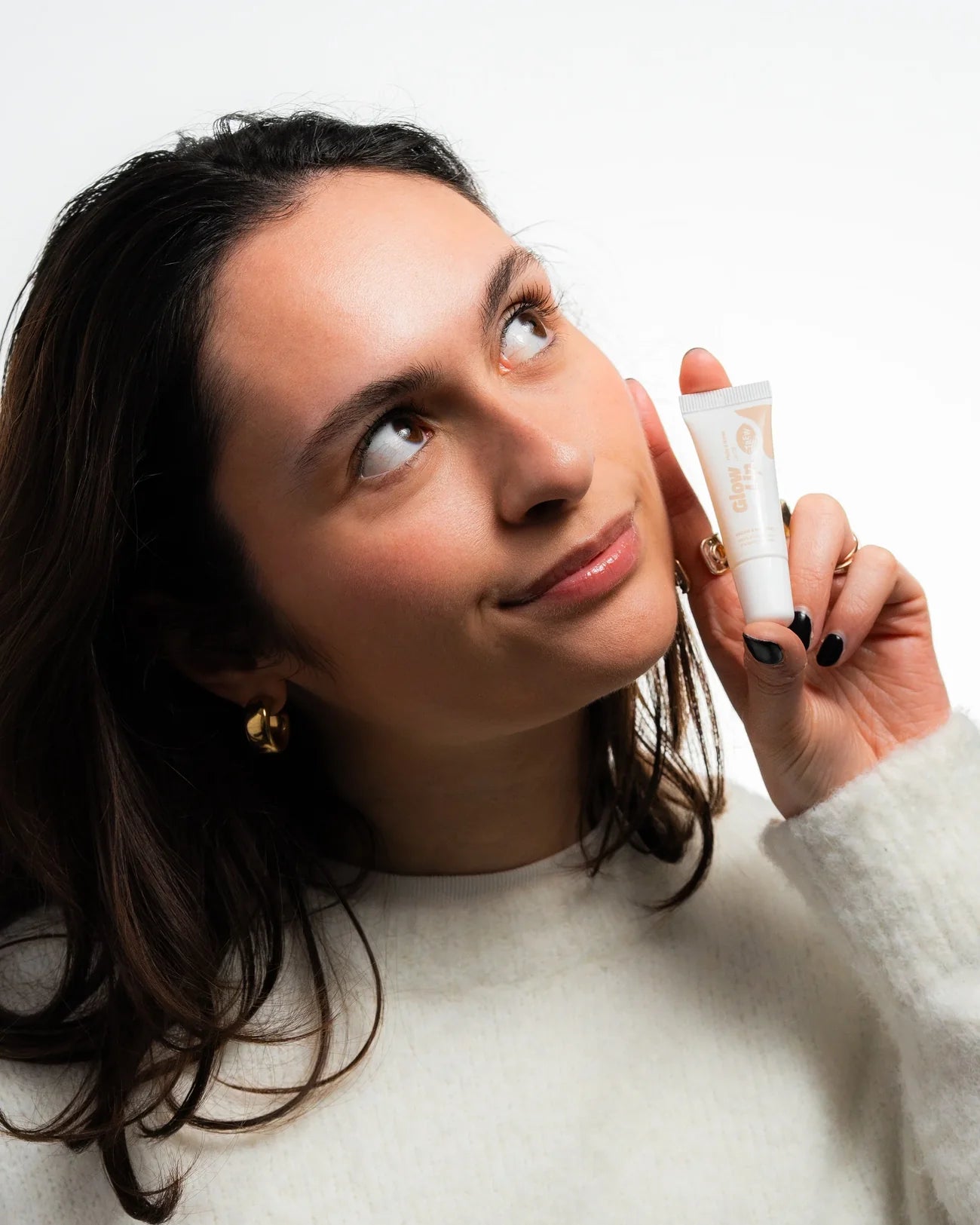 GlowLip Hydrating Lip Oil Mirror Effect : 100% Natural