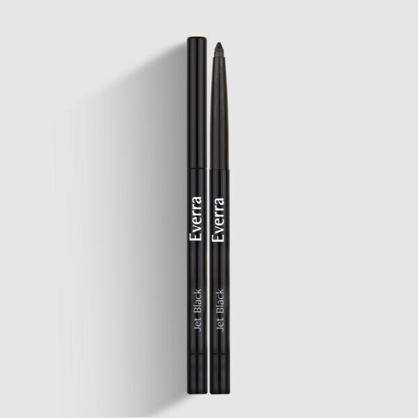 Long-Wear Eyeliner By Everra - Jet Black