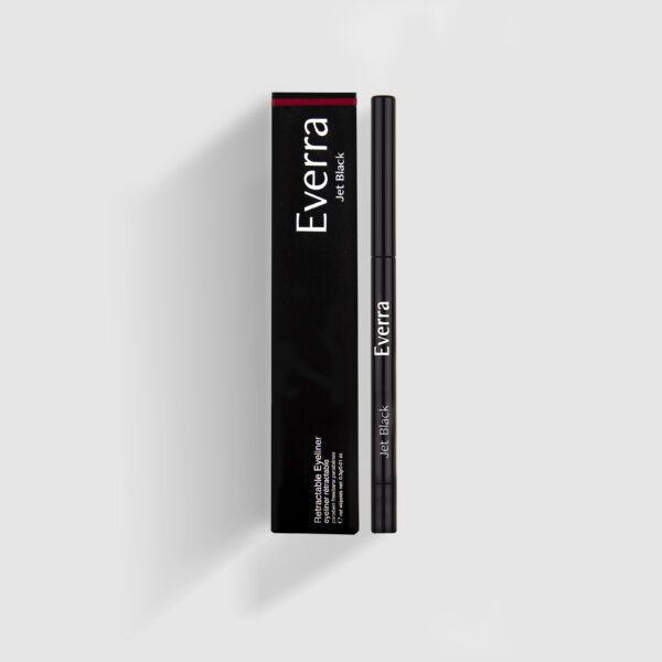 Long-Wear Eyeliner By Everra - Jet Black - Image 2